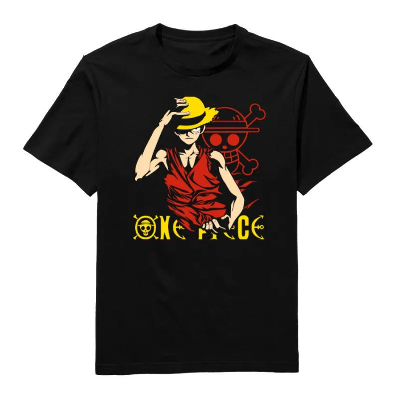 One Piece Round Neck T-Shirt