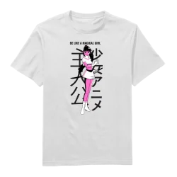Be like a magical girl Round Neck T-Shirt