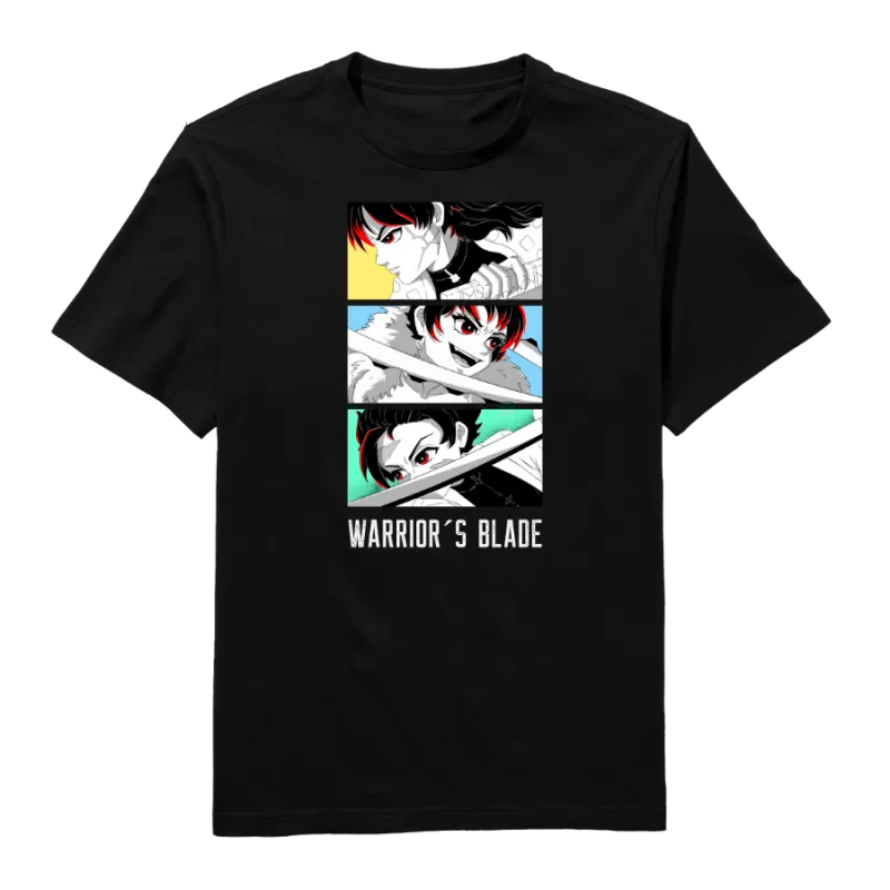 Warriors Blade Round Neck T-Shirt