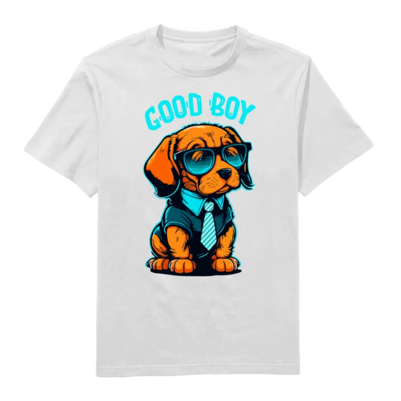 Good boy Round Neck T-Shirt