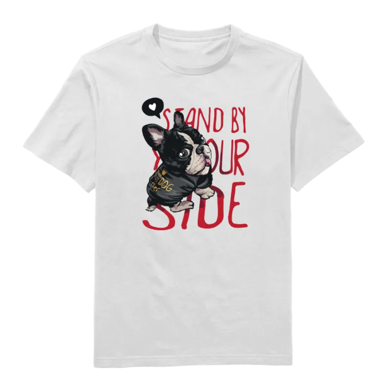 Dog Days Delight Round Neck T-Shirt