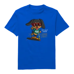 Canine Coolness Round Neck T-Shirt