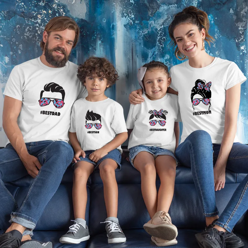 Hairy Specs Family T-shirt