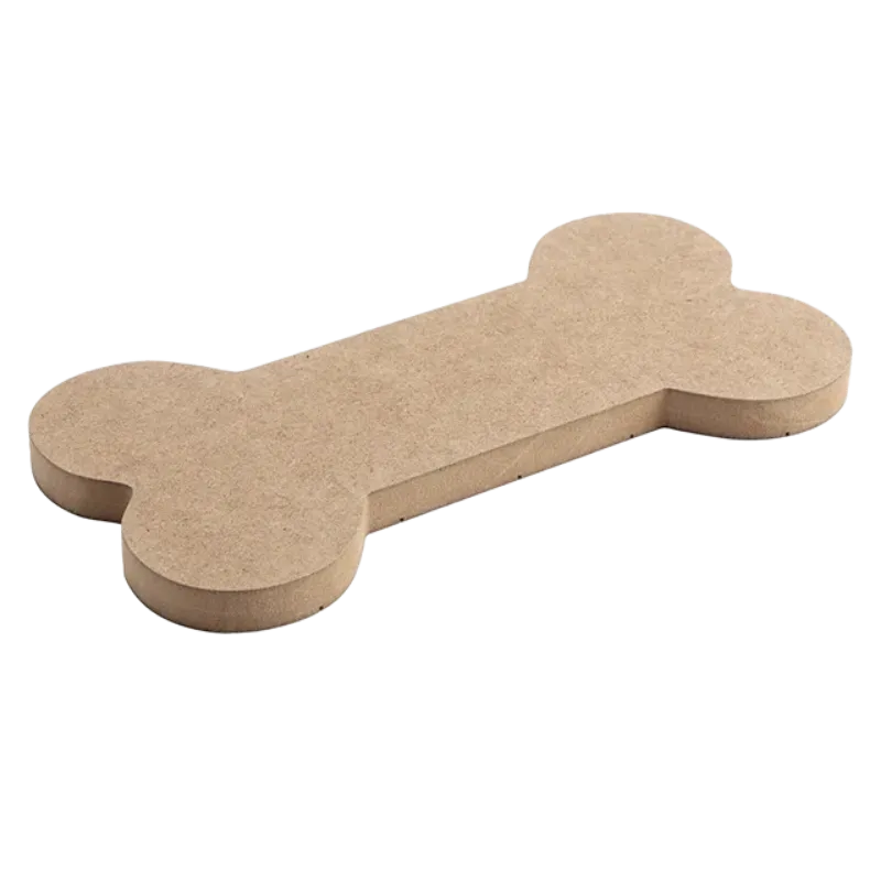 Customized Bone Shaped MDF Sign