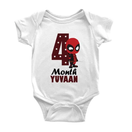 Four Month Baby Onesie
