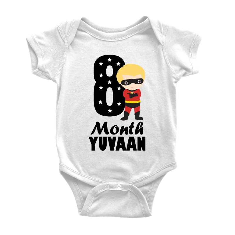 Eight Month Baby Onesie