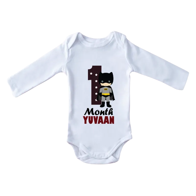 One Month Baby Full Sleeves Onesie