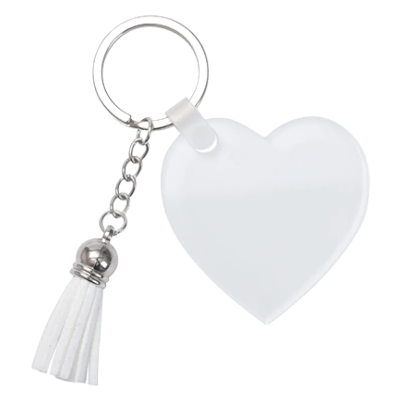 Customized acrylic keyring tassle