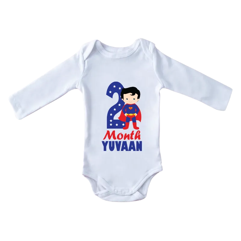 Two Month Baby Full Sleeves Onesie