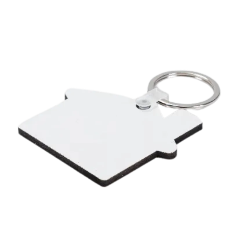 Customized hardboard House keyring