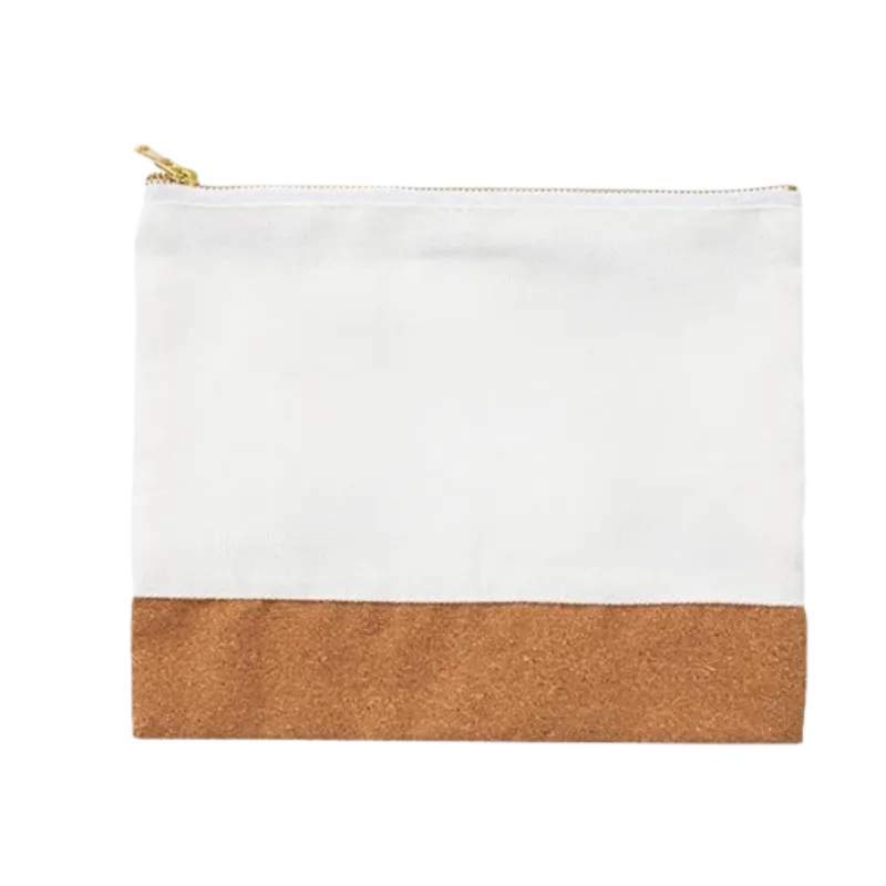 Customized linen pencil pouch