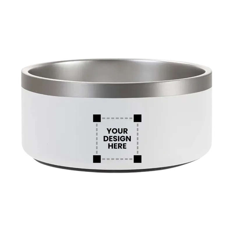 Customized dog bowl