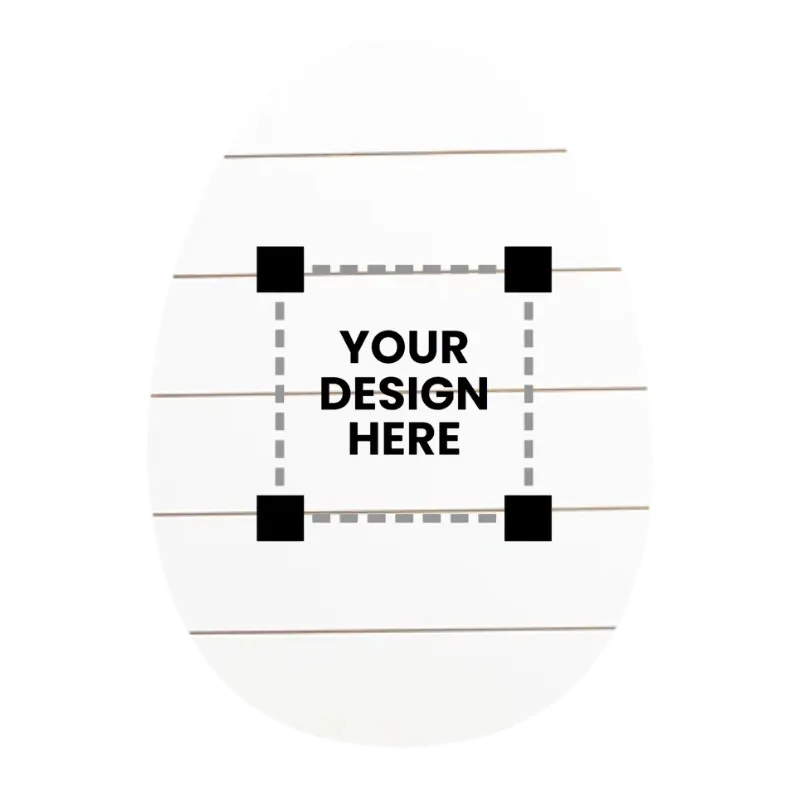 Customized Easter Egg Shaped Strips