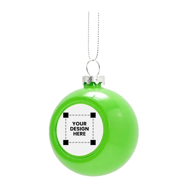 Customized Christmas Ball Ornament