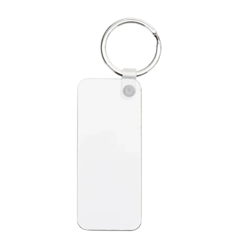 Customized Hardboard Rectangular Key Ring