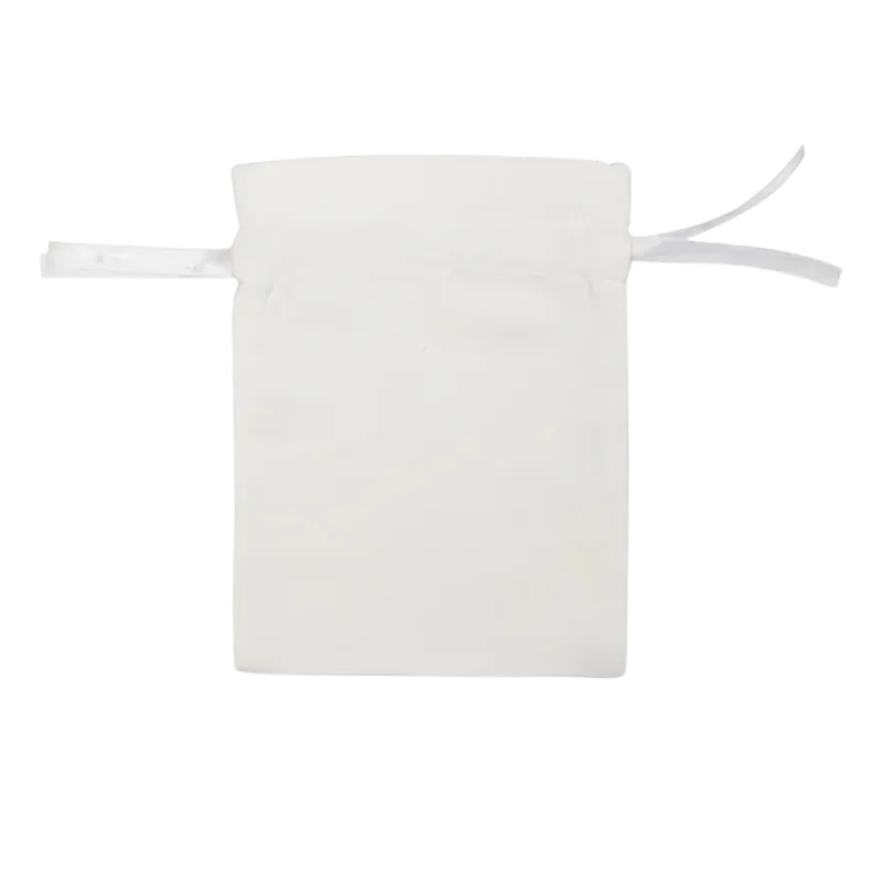 Double Sided Plush drawstring bag Pack