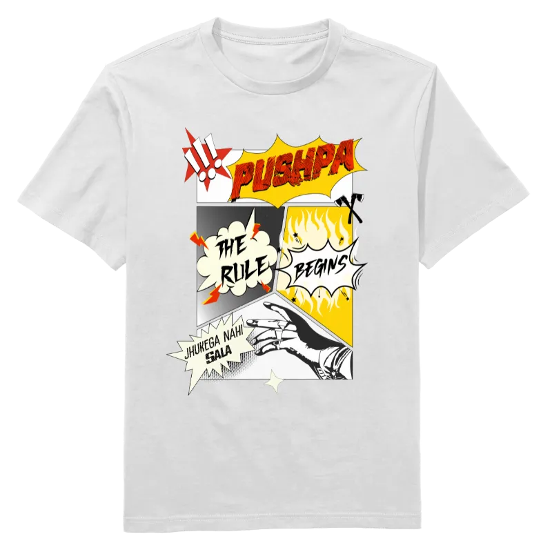Pushpa The Rule Round Neck T-Shirt