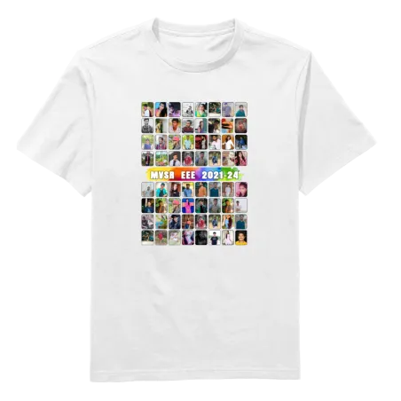 Rectangular Model Round Neck T-Shirt