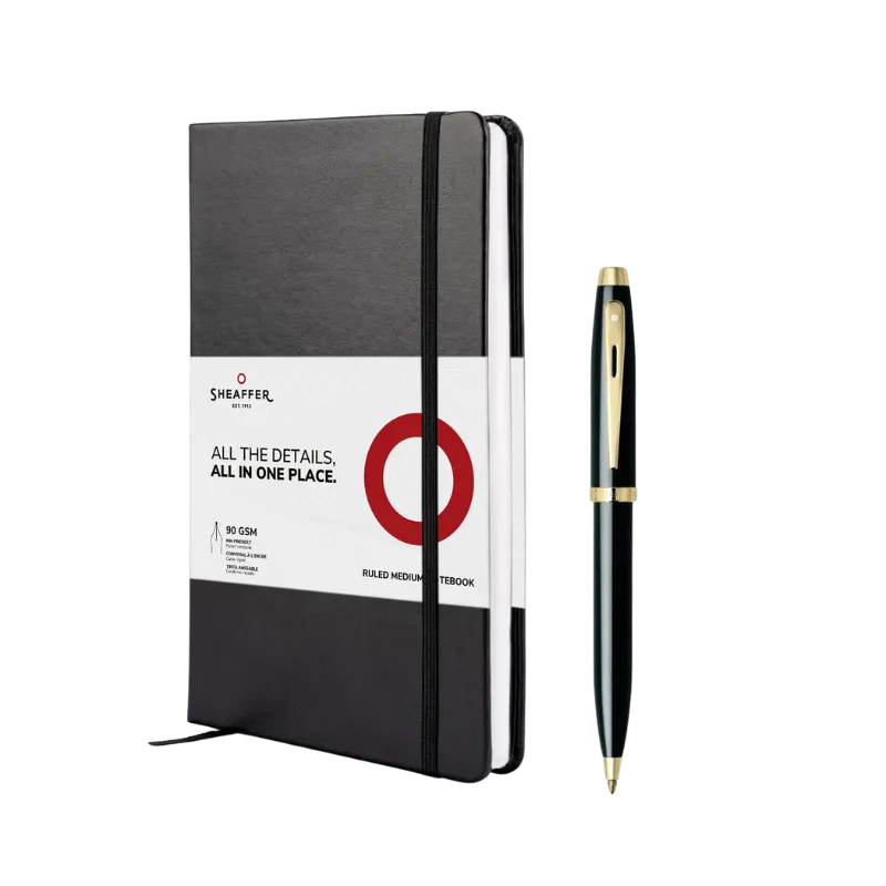 Sheaffer Medium Notebook & Pen Set
