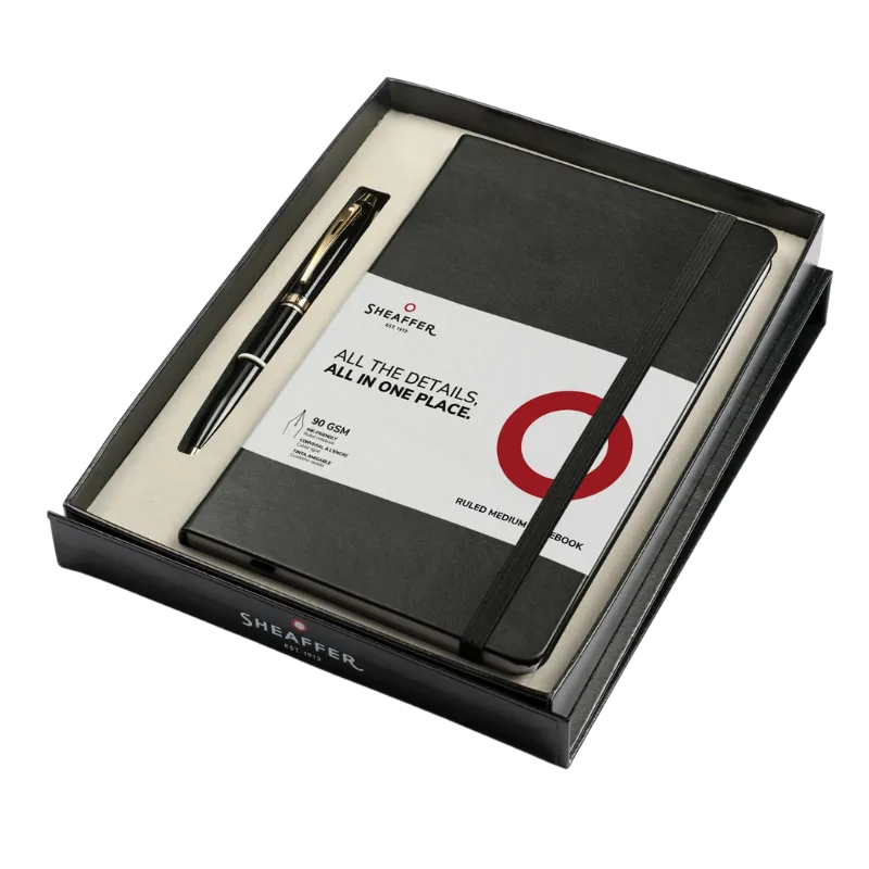 Sheaffer Medium Notebook & Pen Set