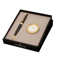 Sheaffer Table Clock & Pen Set