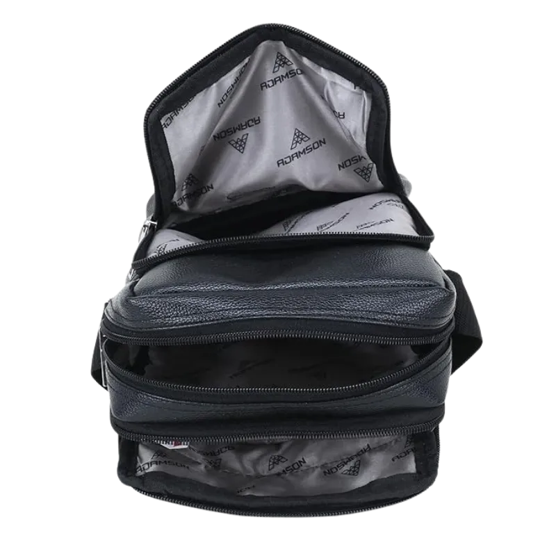 Ruston Messenger Sling Bag (Black)