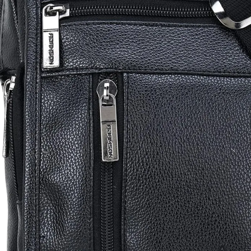 Ruston Messenger Sling Bag (Black)