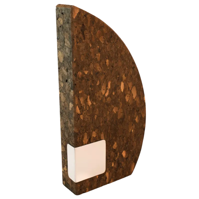Cork Obsidian Crescent Trophy