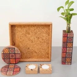 Elegant Cork Decor Set