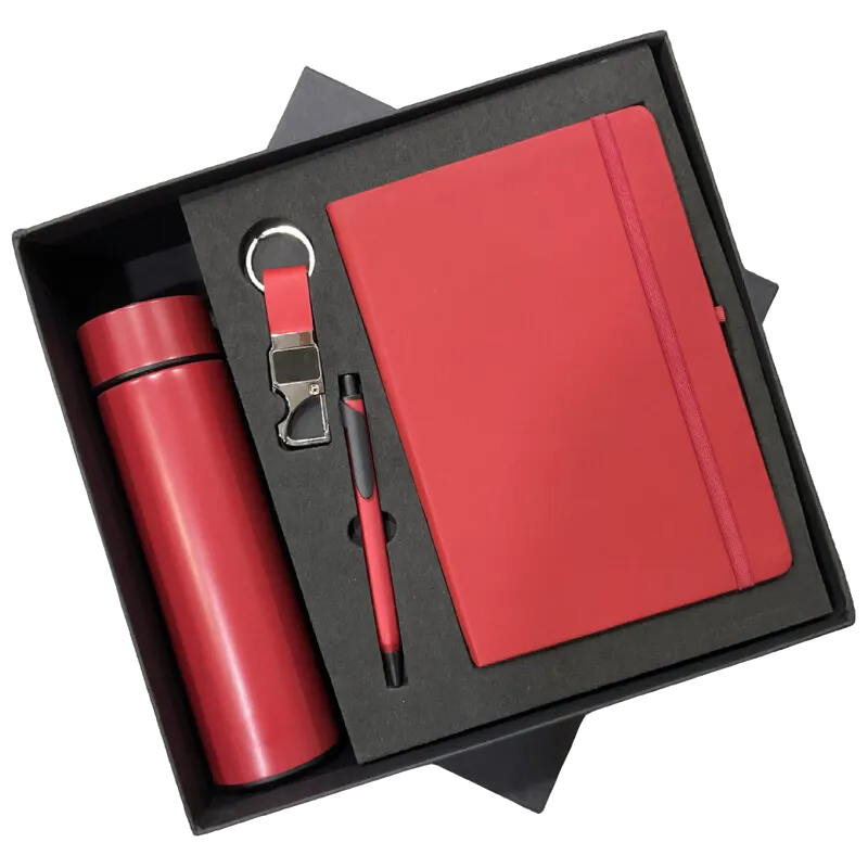 Success Strides - Personalized Gift Set (Red)