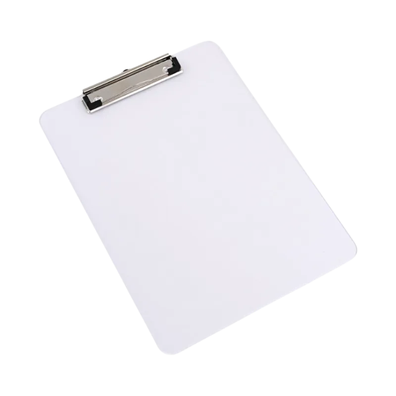 Customized Leather Clipboard with Metal Clip