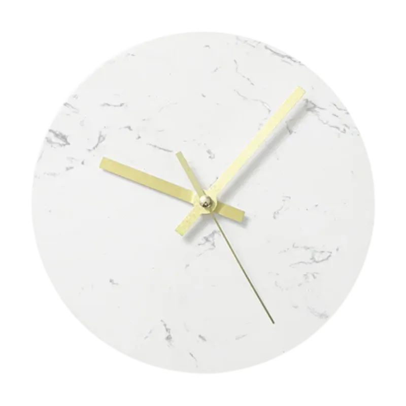 Customized Marble Texture Clock