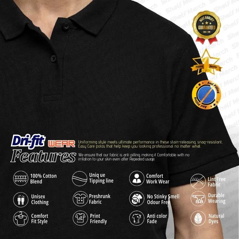 Customized Nano Polo T-Shirt