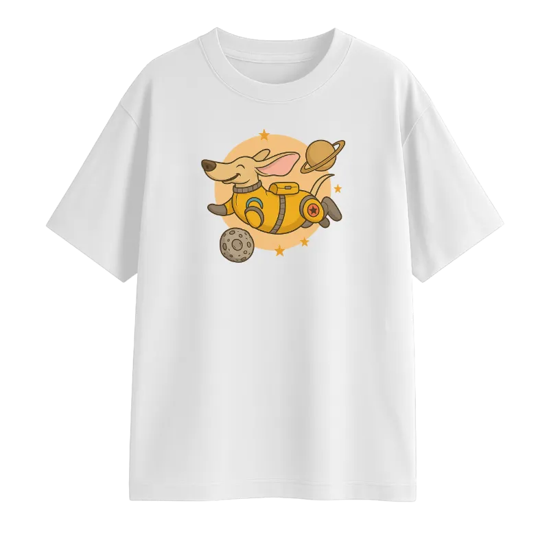 Space Dog Oversized T-Shirt