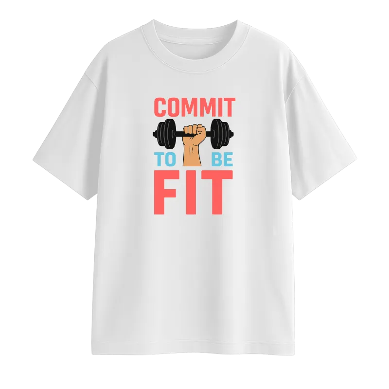 Commit To Be Fit Oversized T-Shirt