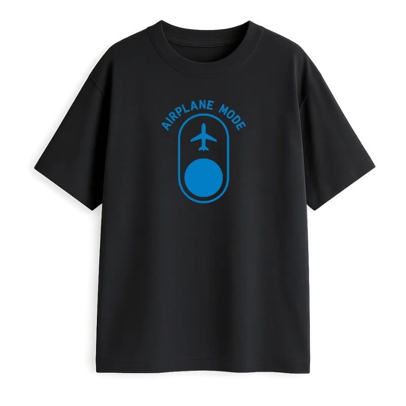 Airplane Mode Oversized T-Shirt