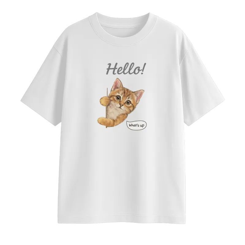 Hello! Oversized T-Shirt