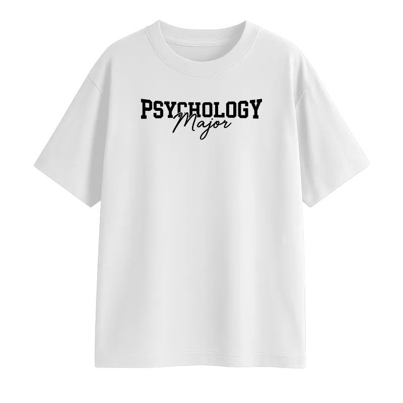Psychology Major Oversized T-Shirt