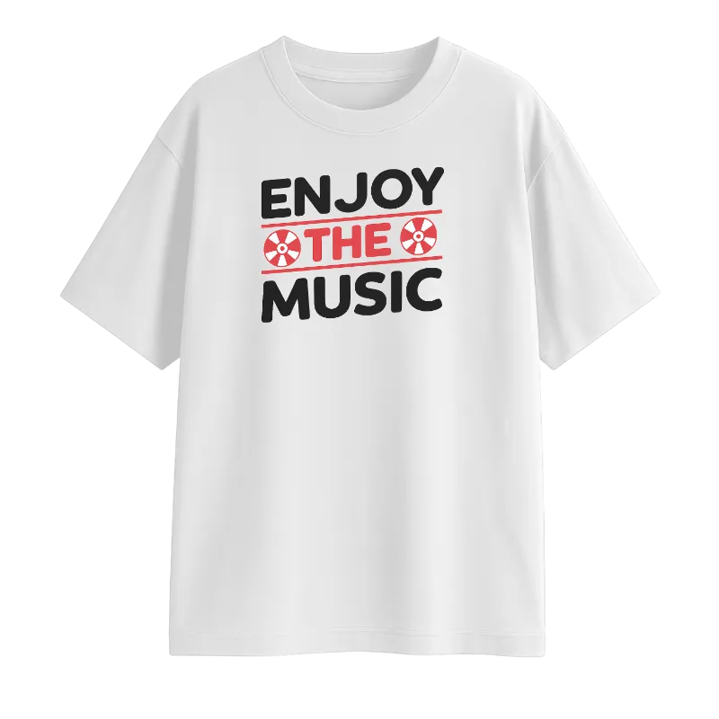 Enjoy The Music Oversized T-Shirt