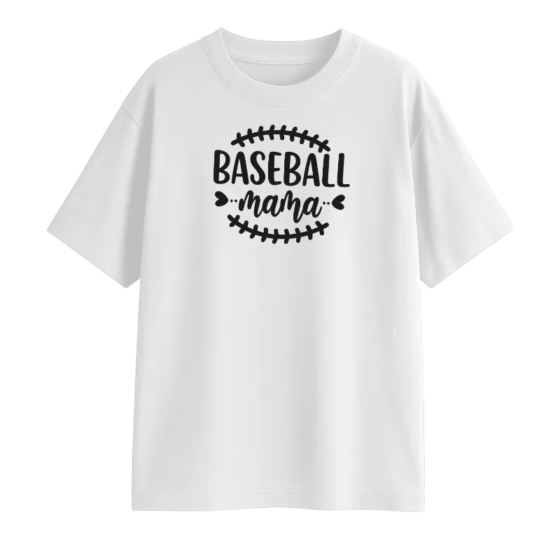 Baseball Mama Oversized T-Shirt