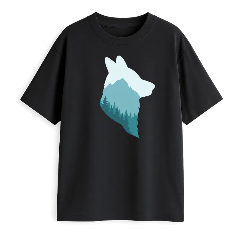 Snow Dog Oversized T-Shirt