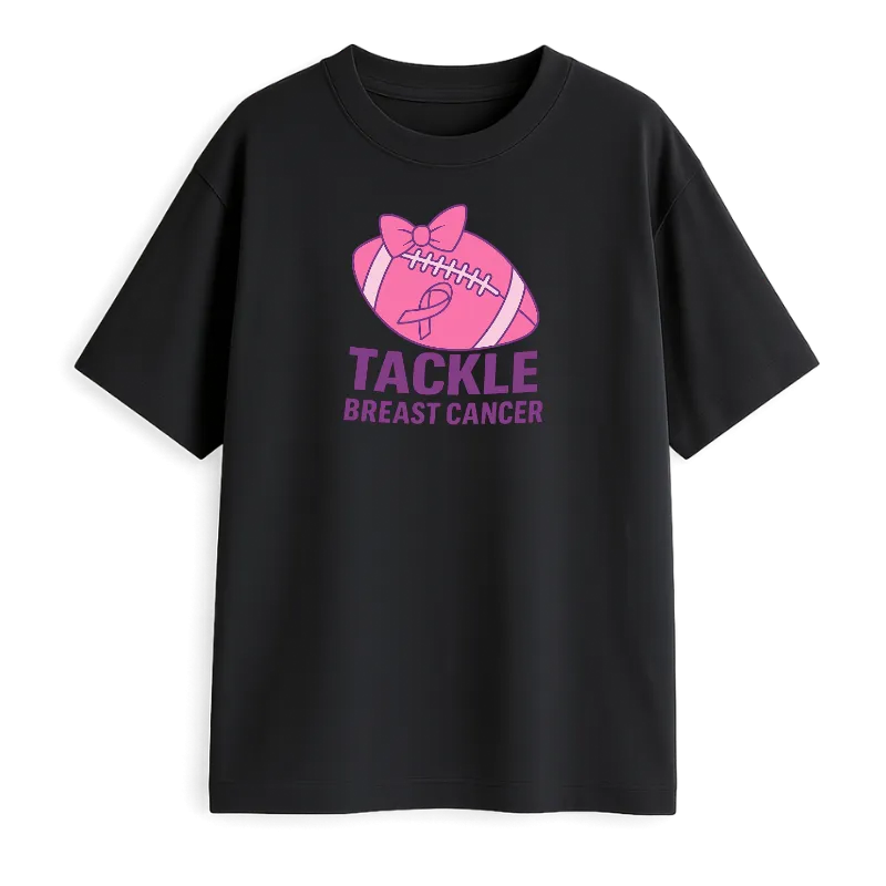 Tackle Breast Cancer Oversized T-Shirt