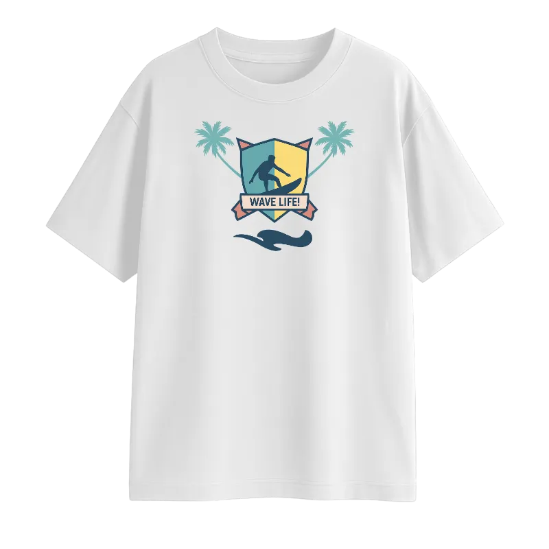 Wave Life! Oversized T-Shirt