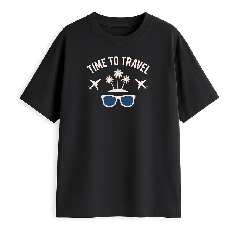 Time To Travel Oversized T-Shirt