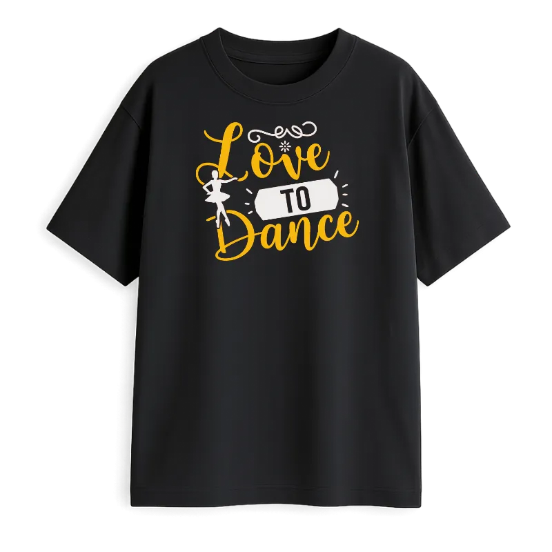 Love To Dance Oversized T-Shirt