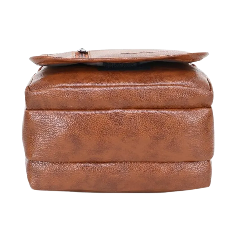 Ruston Messenger Sling Bag (Brown)