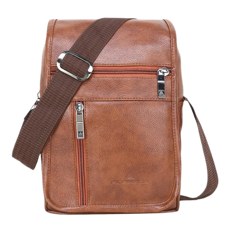 Ruston Messenger Sling Bag (Brown)
