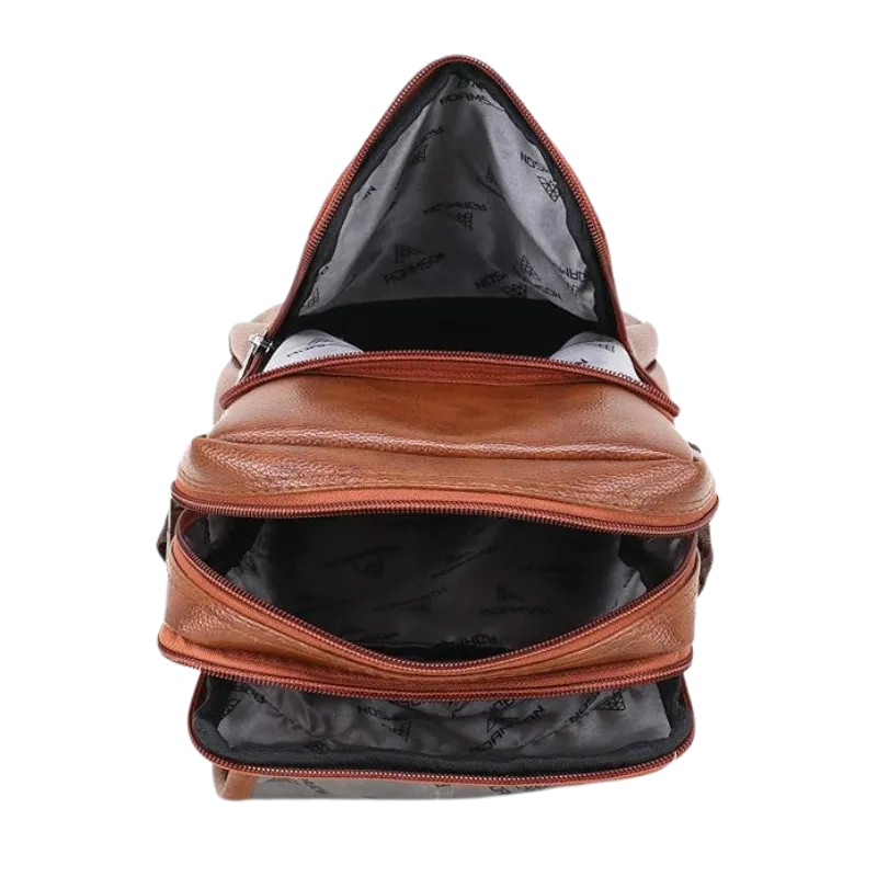Ruston Messenger Sling Bag (Brown)