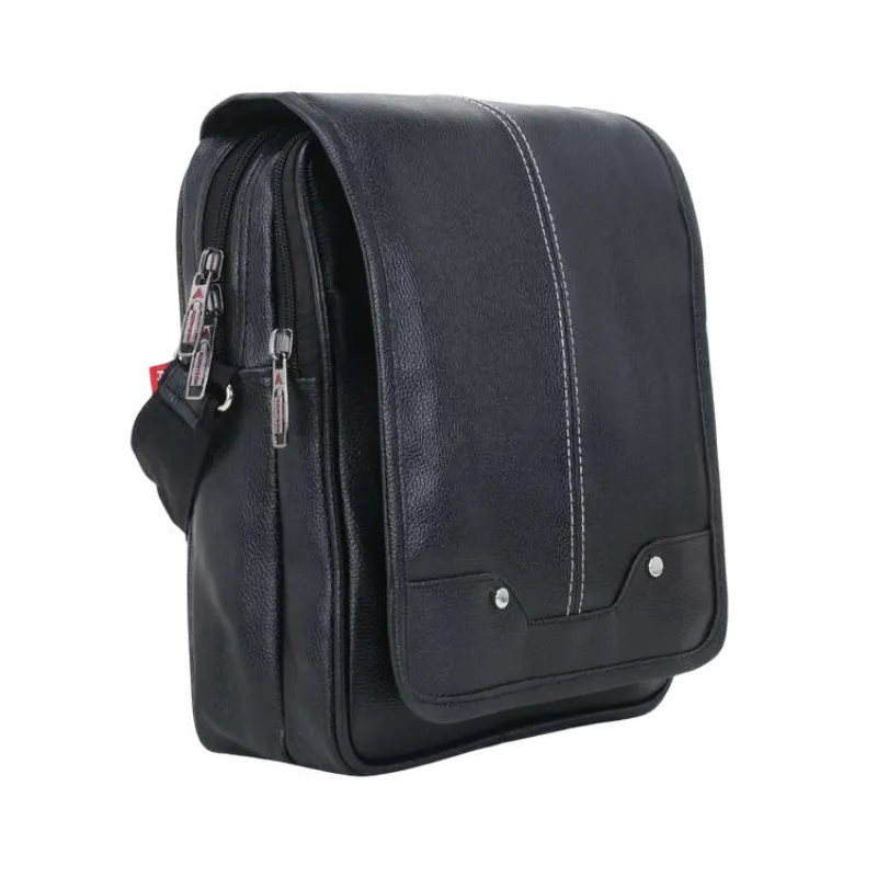 Regent Messenger Sling Bag (Black)