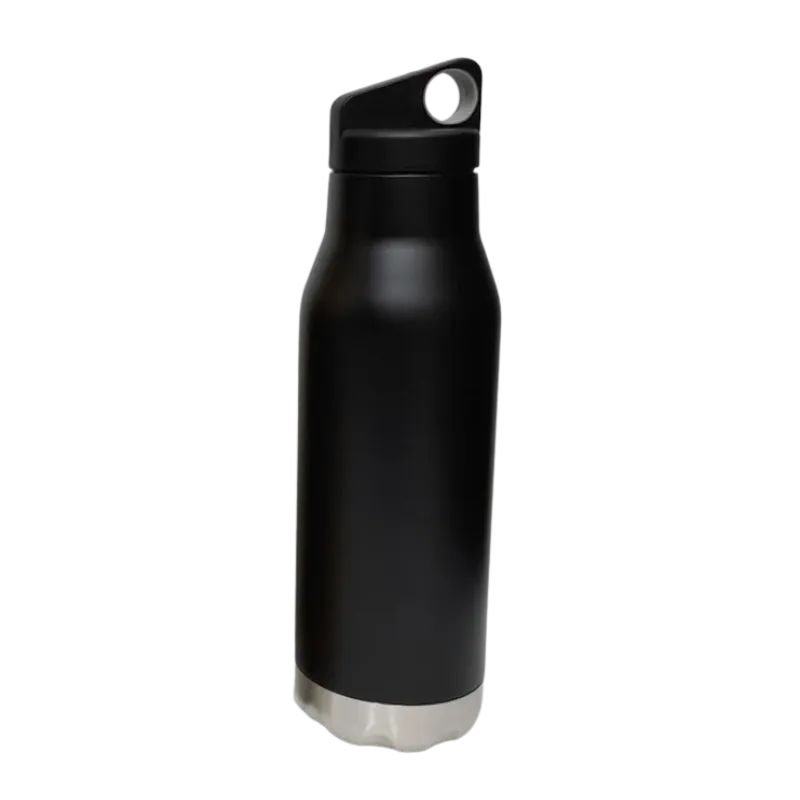Double Wall Sports Water Bottle (Black)